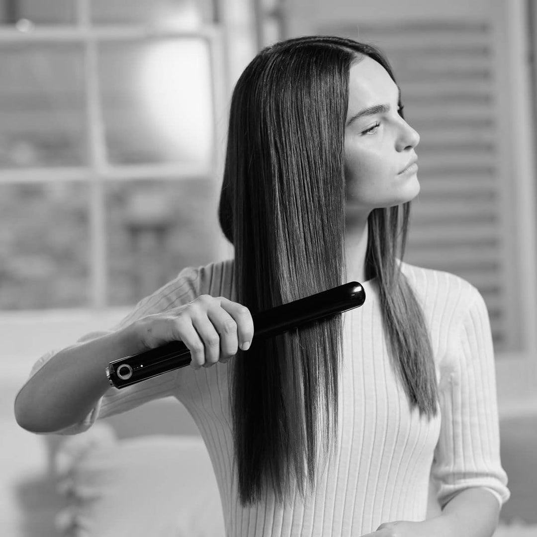 Babyliss 9000U Glätteisen kabellos, Haarglätter mit Akku -UVP199€- Keramikplatten für glattere Haare