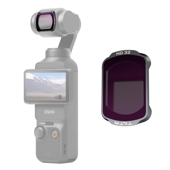 Tilta Pocket 4 ND32 Filter, Magnetischer ND1.5 Filter TF-OP3-ND15 | Kompatibel mit DJI Osmo Pocket 3