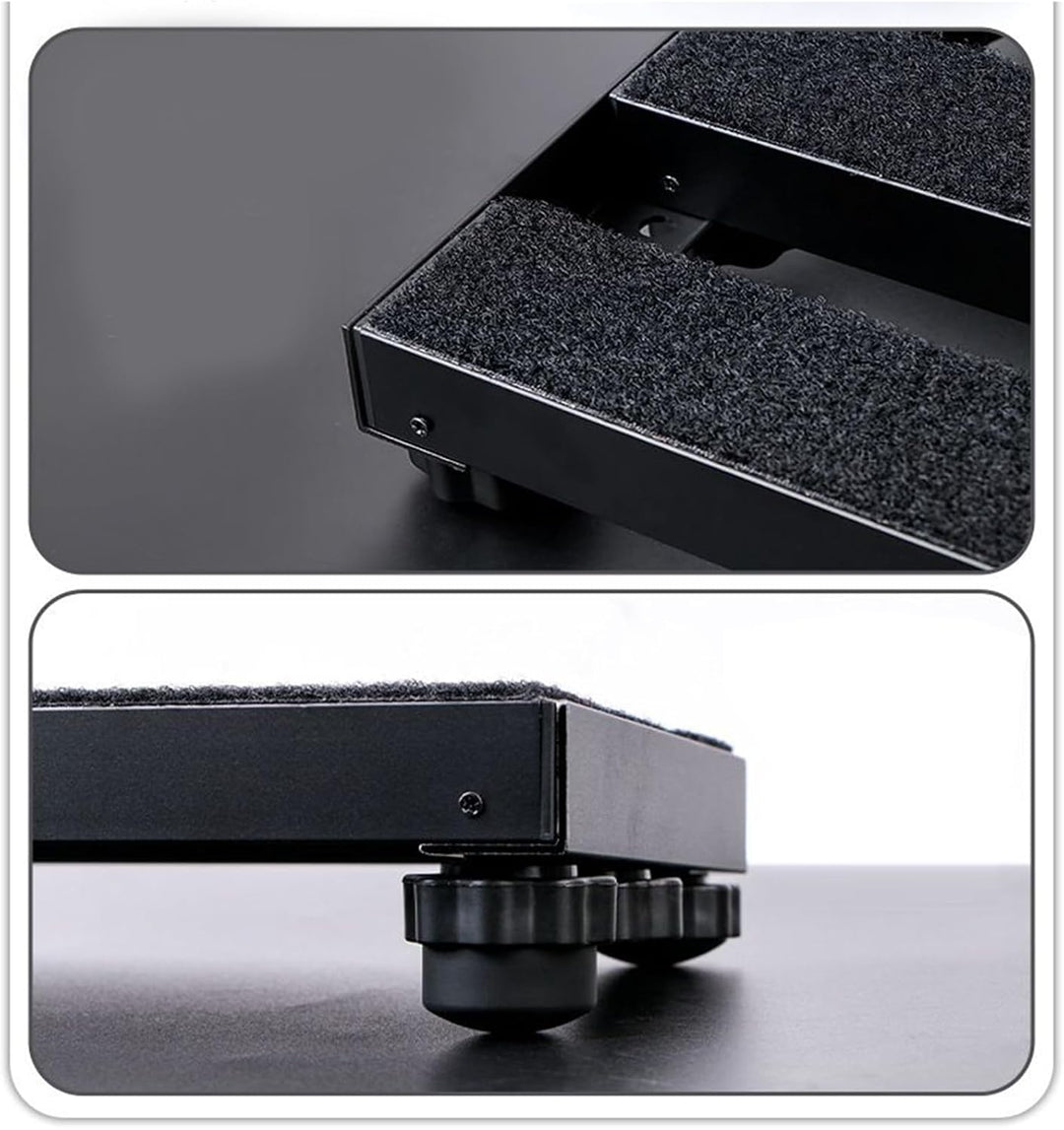 Kleines Gitarrenpedalboard - Legierungs Effekt Pedalboard für Gitarren - Präzisionszubehör Für Musik