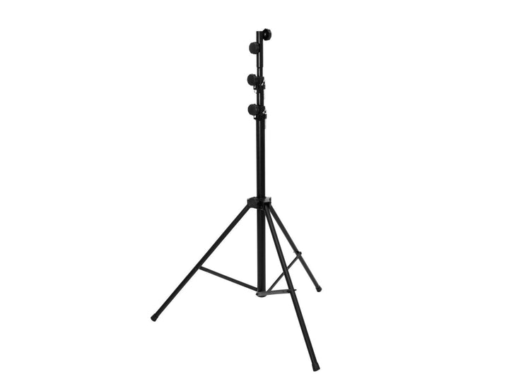 EUROLITE STV-60-WOT EU Stahlstativ schwarz | Lichtstativ, Made in EU, Maximallast 30 kg, Höhe 150-31