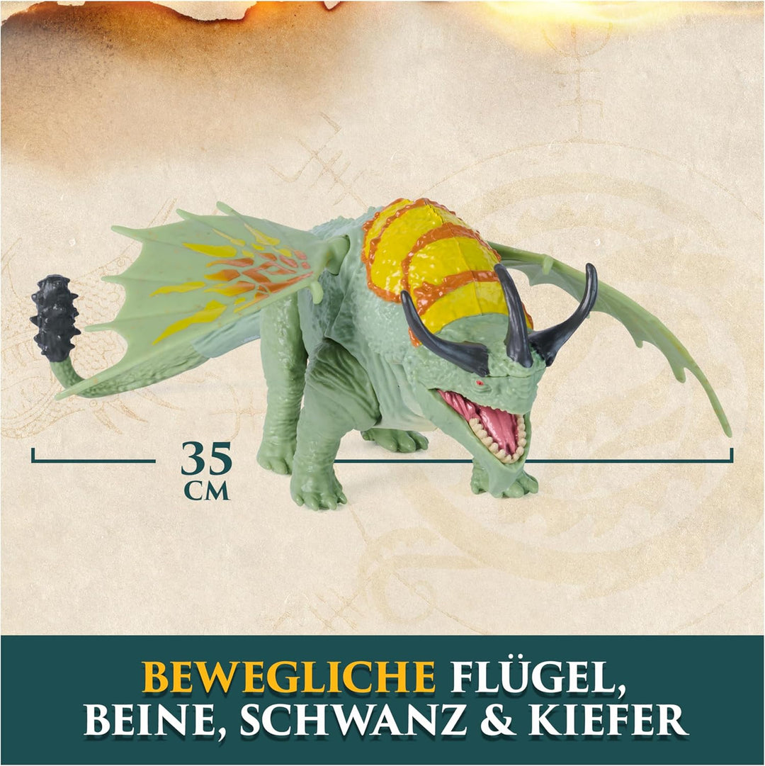 Dreamworks Dragons, Drachenzähmen leicht gemacht - Wikinger & Drachen Actionfiguren-Set, Haudrauf &