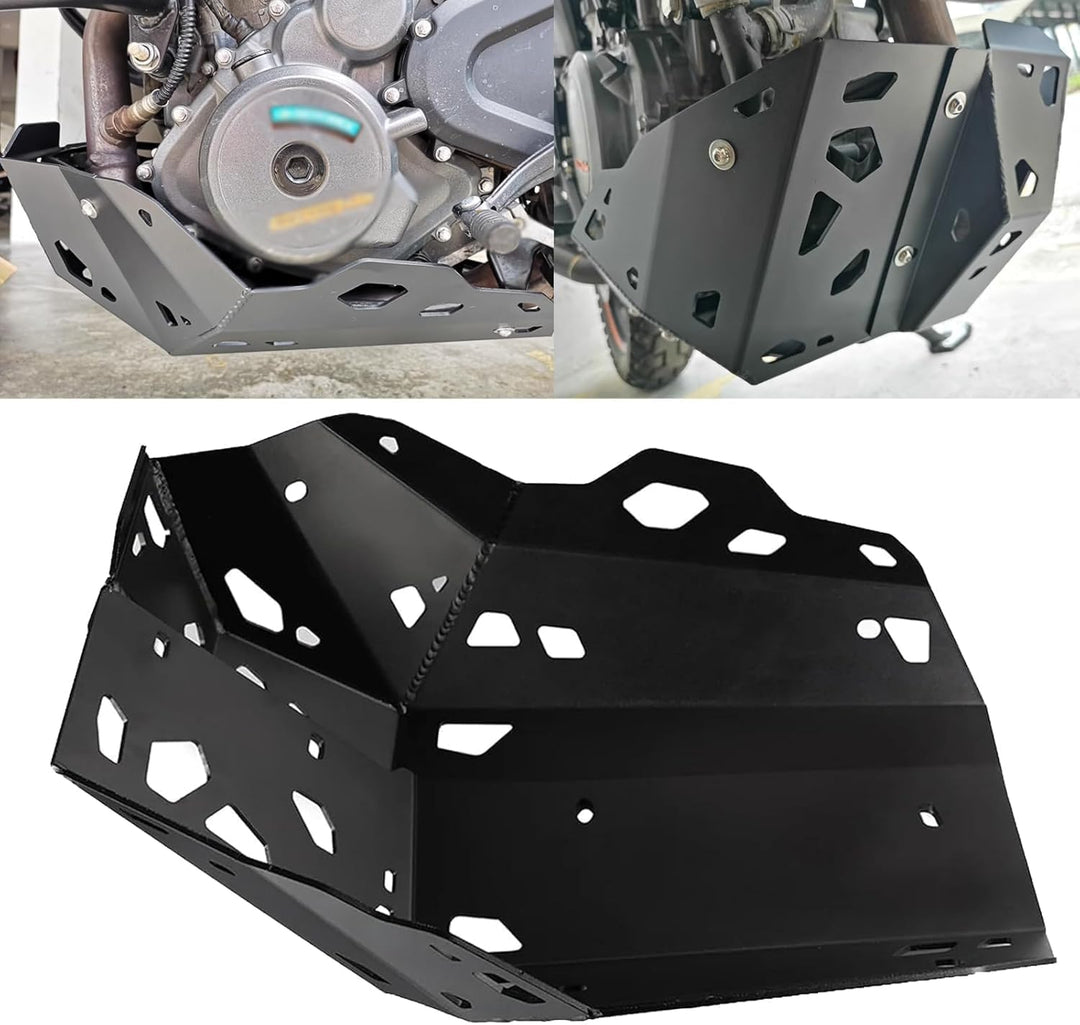 YIEBA Motorrad Aluminium Zubehör für Schutzabdeckungen für Skid Plate Bash Frame Guard Für 390 Adven