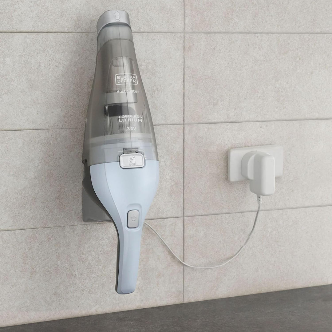 BLACK+DECKER dustbuster 3.6V kabelloser Akku-Handstaubsauger, NVC115JL-QW Handheld, Handheld