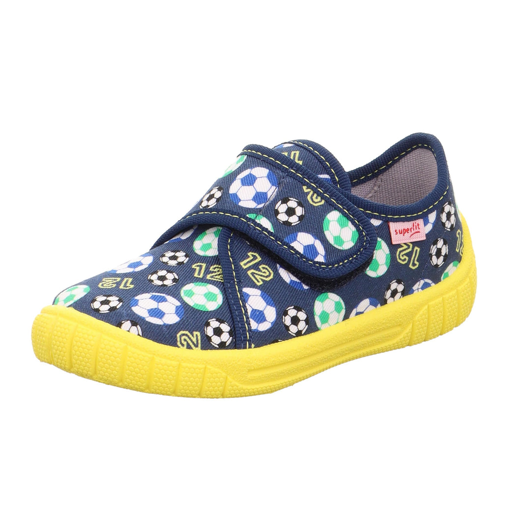 Superfit Jungen BillHausschuhe 36 EU Blau Mehrfarbig 8070, 36 EU Blau Mehrfarbig 8070