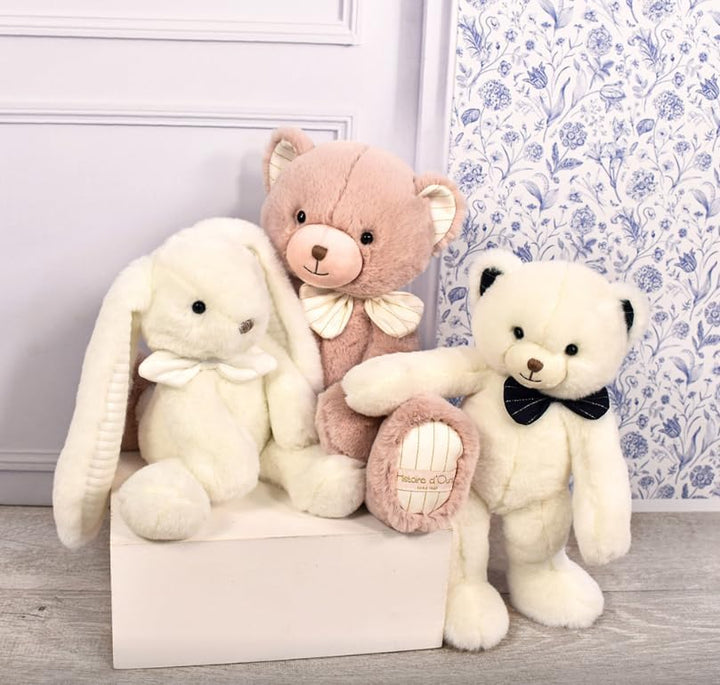 Histoire d'ours - Plüschbär – Elfenbein – 30 cm – Preppy Chic – HO3130 Bär 30 cm Elfenbeinfarben, Bä