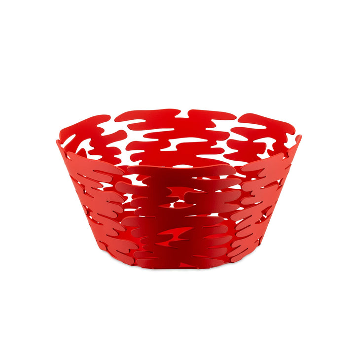 Alessi Barket runder Korb, Ø 21, rot Ø 21 Rot, Ø 21 Rot