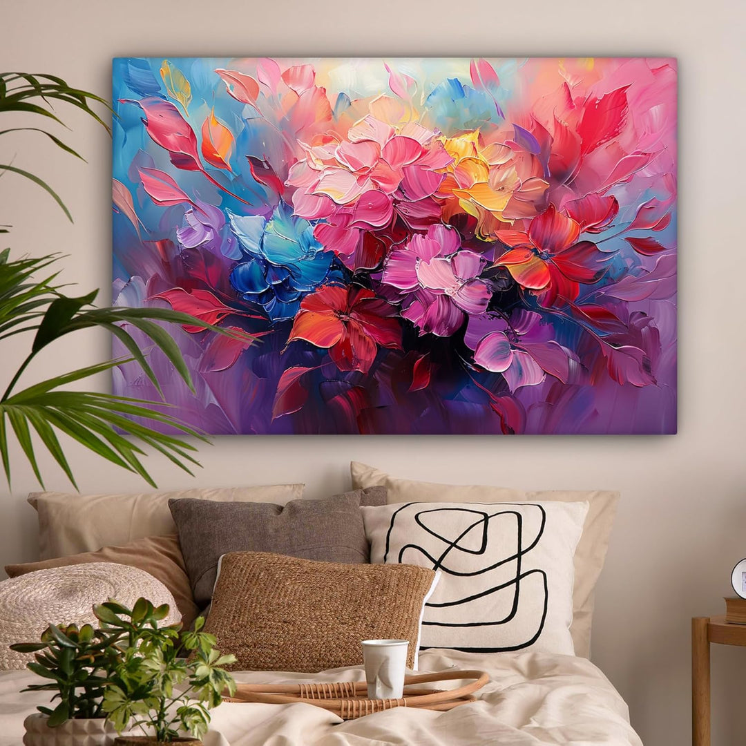 MuchoWow© Leinwandbild Gross 120x80 cm XXL Dekoration Wohnzimmer Bilder Pictures Wall Decoration Liv