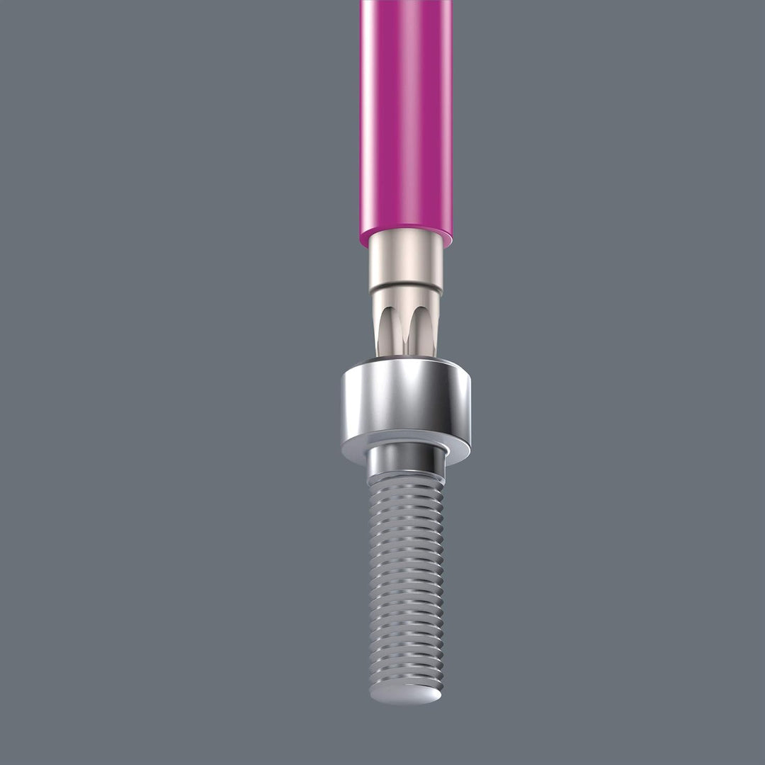 Wera 05022687001 3967 SXL HF TORX® Winkelschlüssel Multicolour mit Haltefunktion, lang, Edelstahl, T
