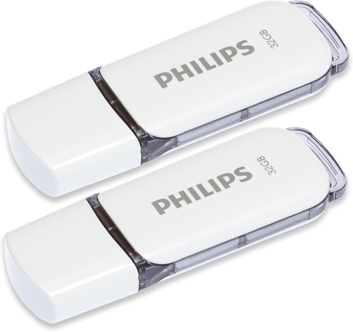 Philips Snow Edition 2.0 USB-Flash-Laufwerk USB-Stick 2X 32GB für PC, Laptop, Computer Data Storage,