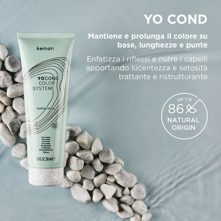 Kemon - Yo Cond Schokolade, reflektierendes Klimamittel aus natürlichen Herkunft, mit Yoghurt-Extrak