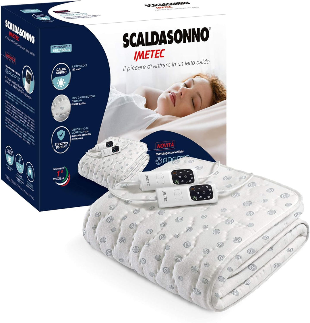 Scaldasonno Imetec Purity Cotone Antibatterico