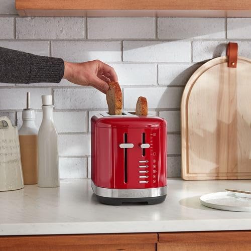 KitchenAid Toaster für 2 Scheiben - Retro Design Toast Machine - 7 verschiedene Funktionen - Edelsth