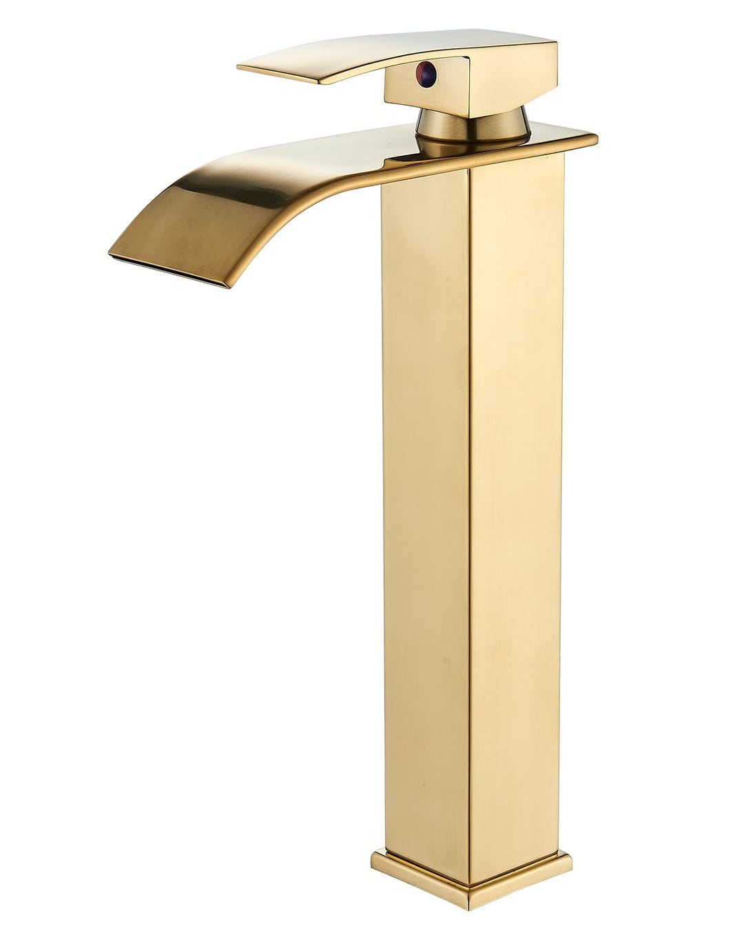 JUNSHENG Badezimmer-Wasserhahn, Einhebel-Badezimmer-Waschbeckenarmatur, Warm- und Kaltwasser-Wasserh