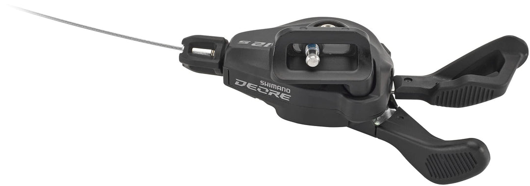 SHIMANO Unisex – Erwachsene SL-M6100 Schaltknauf, Black, 12 Fach