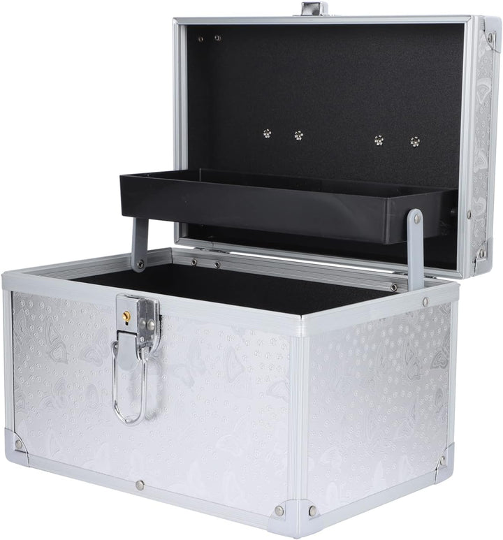 1stk Pediküre-kit Kosmetischer Zug Fall Schmuck-organizer-fach Tragbarer Werkzeugkasten Schmuck Orga