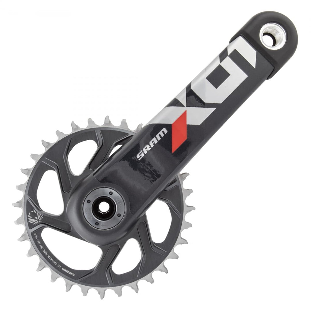 SRAM X01 Eagle Dub Kurbelgarnitur Rot 32z, Rot 32z