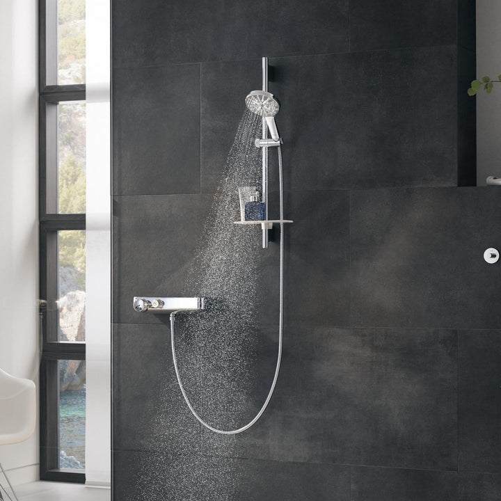 GROHE Vitalioflex - Metallbrauseschlauch (2000 mm, verstärkte Ausführung, knickfest, hitzebeständig)