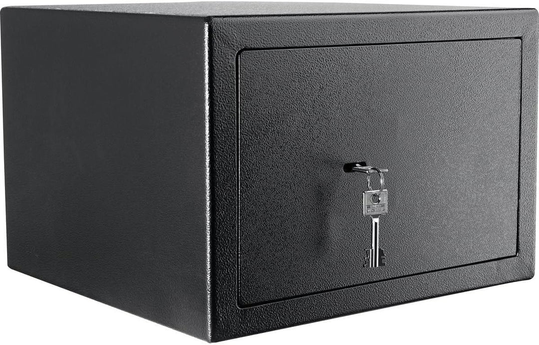 Burg Wächter Möbeltresor mit Schlüssel, Home-Safe, Sicherheitsstufe B, Feuerschutz DIN 4102, VdS-gep