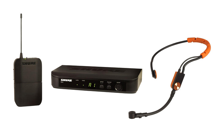 Shure BLX14/SM31 UHF Wireless Mikrofonsystem - Perfekt für Fitness, Aerobic - 14-Stunden-Batterielau