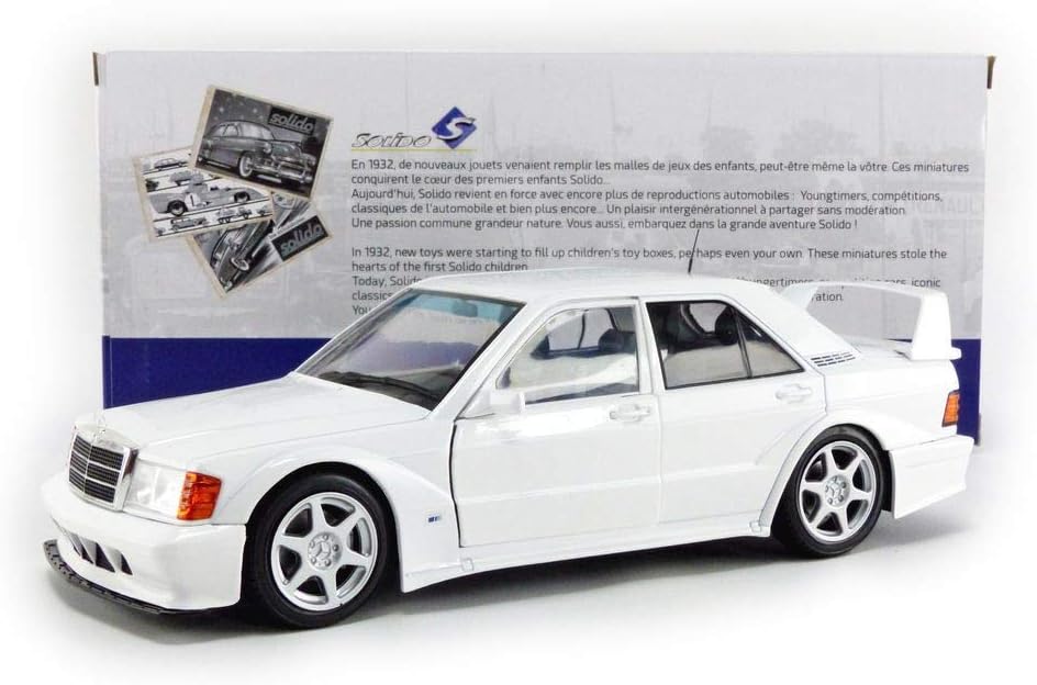 Solido Mercedes Benz 190E weiss, Weiss