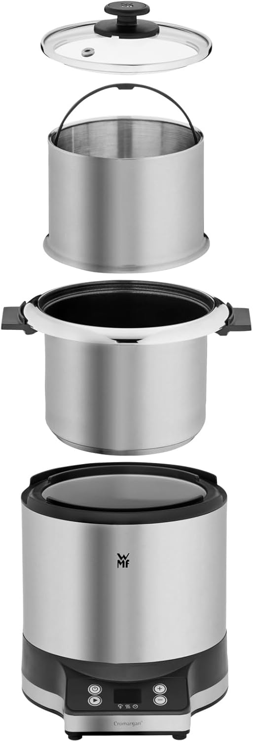 WMF Küchenminis Reiskocher (220 W, mit Lunch-to-go-Box, Damfgarer, platzsparend, Innentopf mit To-Go