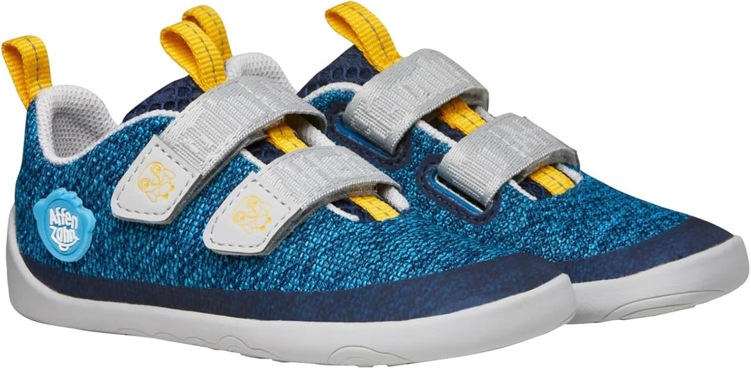 Affenzahn Minimal Sneaker Knit Happy 21 EU Pinguin Blau, 21 EU Pinguin Blau
