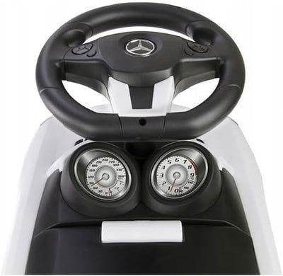 BSD Rutschauto Rutscher Mercedes-Benz Kinder Auto Baby Car mit Sound (Weiss) Weiss, Weiss