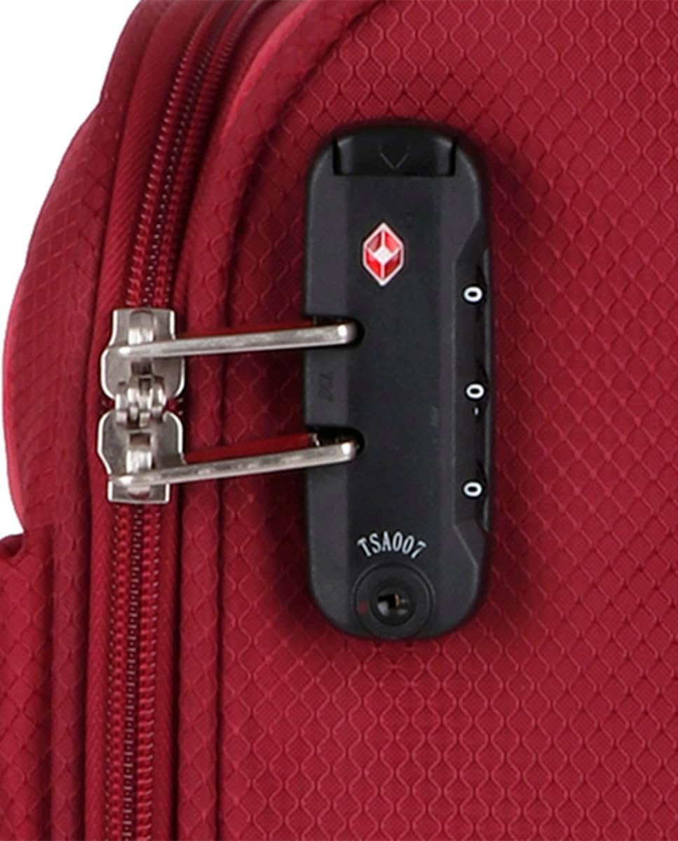 Gabol 5096 Trolley C22 Cloud Koffer, 50 cm, rot (Rot) - 114022 008, Rot