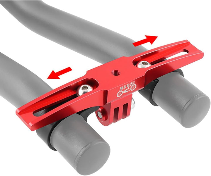 Fahrradcomputer Halterung, Aluminiumlegierung, Schnellspanner Halterung für Triathlon-Lenker Fahrrad