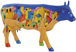 Cow Parade - Vibrant Village - Cowparade Kuh