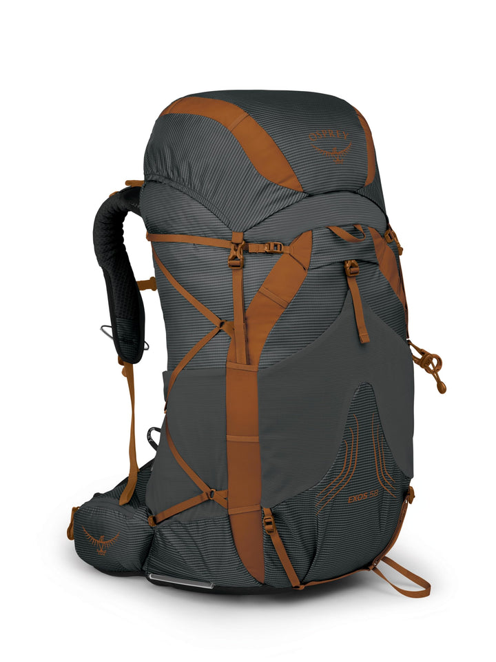 Osprey Herren Rucksack Exos 58 Tungsten Grau, Dunkelgrau