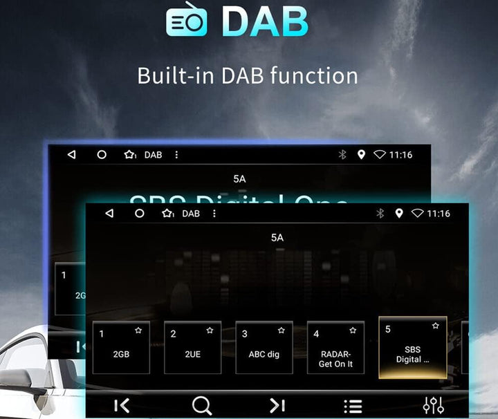 Integriertes DAB – 10 Zoll HD Touchscreen Android 12 Autoradio GPS Navi für Nissan X-Trail T32 2013–