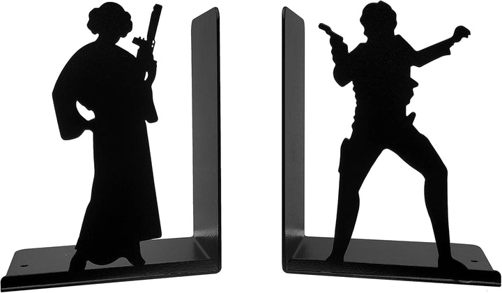 HeavenlyKraft Dekorative Buchstütze aus Metall, rutschfeste Buchstütze, Buchstopper für Zuhause/Büro