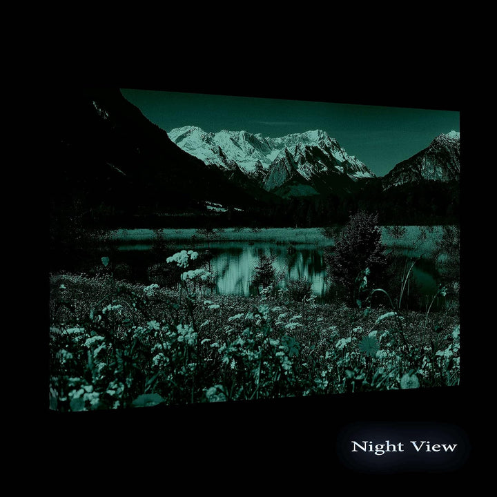 Startonight Bilder Berge im Frühling, Leinwandbilder Moderne Kunst, Landschaft Wanddeko Kunstdrucke,