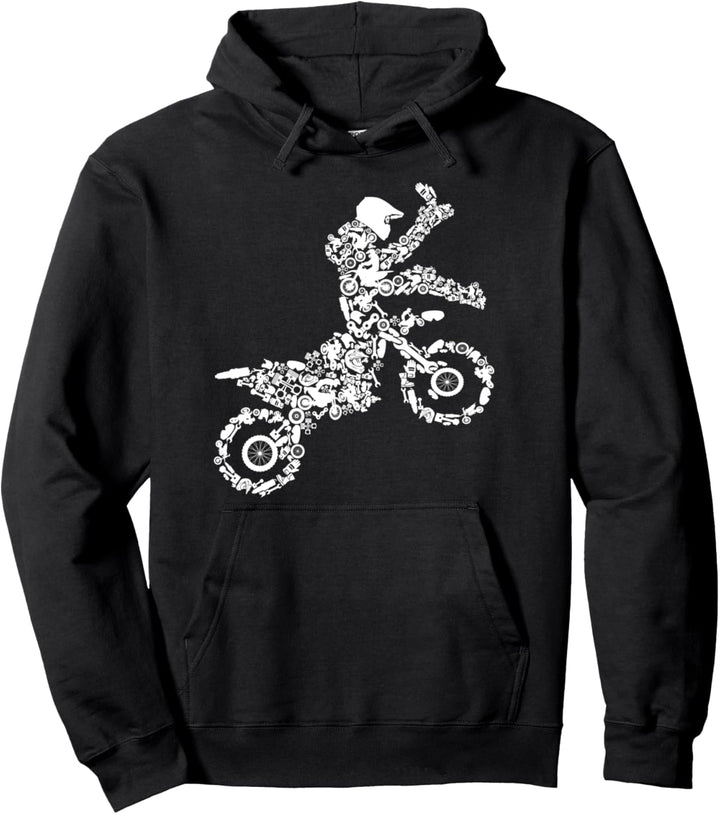 Motocross Enduro Dirt Biker Geschenke Pullover Hoodie