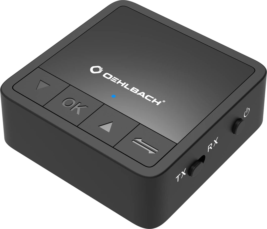 Oehlbach BTR Innovation 5.2 - Bluetooth Transmitter und Receiver (Sender/Empfänger) in aptX Qualität