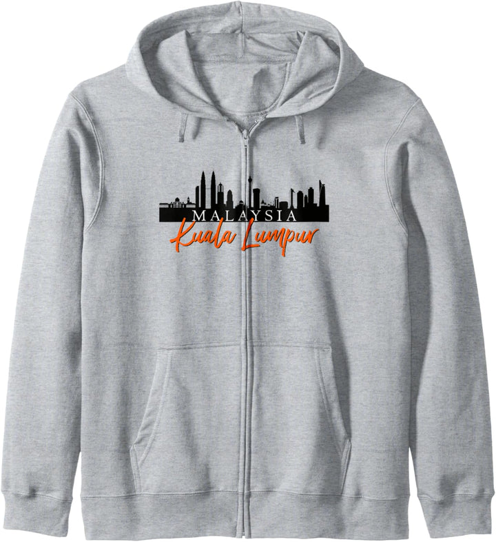 Kuala Lumpur Malaysia City Skyline Travel Vacation Kapuzenjacke