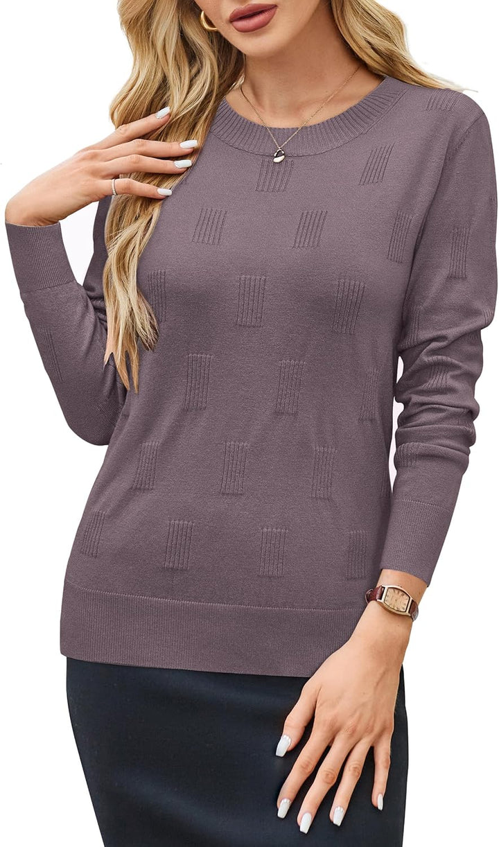 Arach&Cloz Pullover Damen Kurzarm/Langarm Herbst Winter Strickpullover Rundhals Oberteile Pulli Swea
