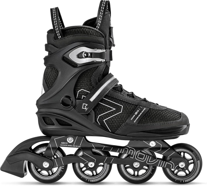 Movino Inline Skates | Cruzer B4 | Fitness Rollschuhe | Damen Herren Inliner | Inliner für Erwachsen