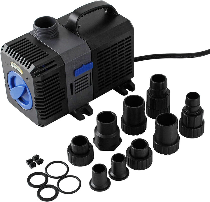 everfarel 3000/3600/4500/L/H ECO Teichpumpe Pumpe Filterpumpen Wasserpumpe für Gartenteiche (8000 L/