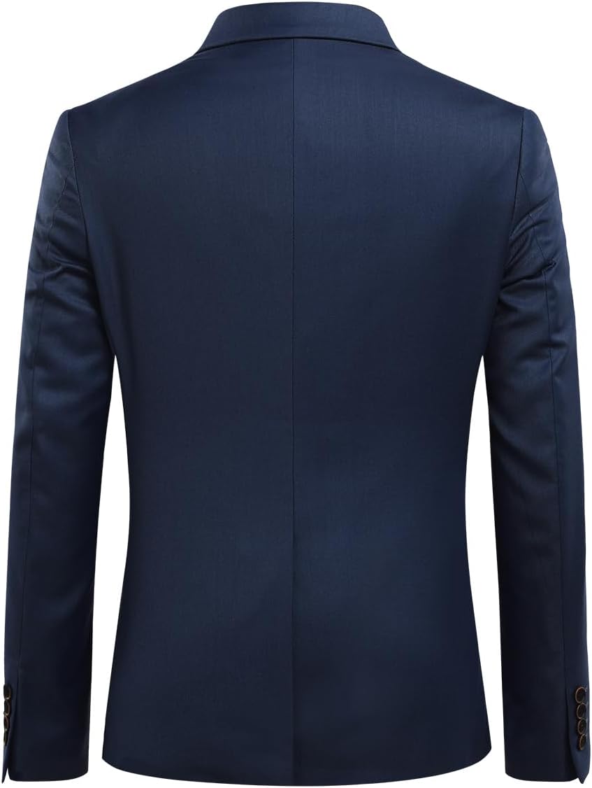 Allthemen Anzug Herren Anzug Slim Fit 3 Teilig Herrenanzug 3-Teilig Anzüge Herren Modern Sakko für B