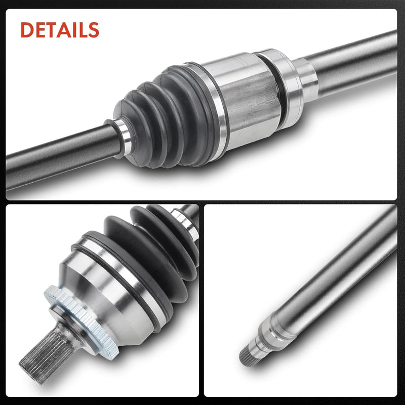 Frankberg Antriebswelle Vorne Rechts Kompatibel mit S60 I 384 V70 II 285 SW P80 2.0L 2.3L 2.4L 2.5L