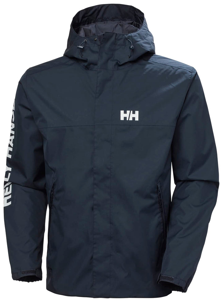 Helly Hansen Herren Ervik Wasserdichte Jacke XL Marineblau, XL Marineblau
