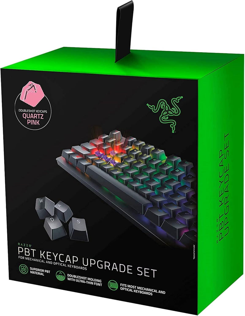 Razer PBT Keycap Set für Gaming Tastatur - Tastenkappen-Upgrade-Set für mechanische und optische Tas