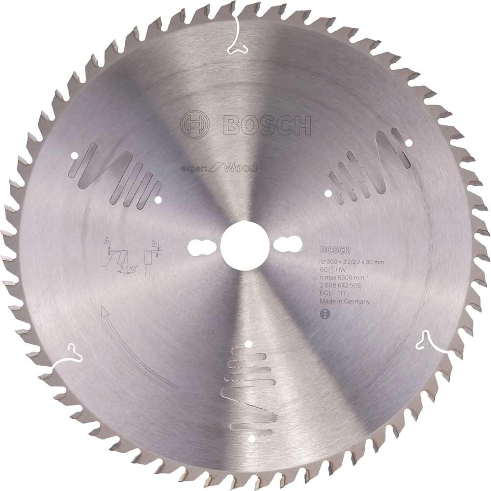 Bosch Accessories Bosch Professional Kreissägeblatt Expert für Wood, 300 x 30 x 3,2 mm, 60, 26086425