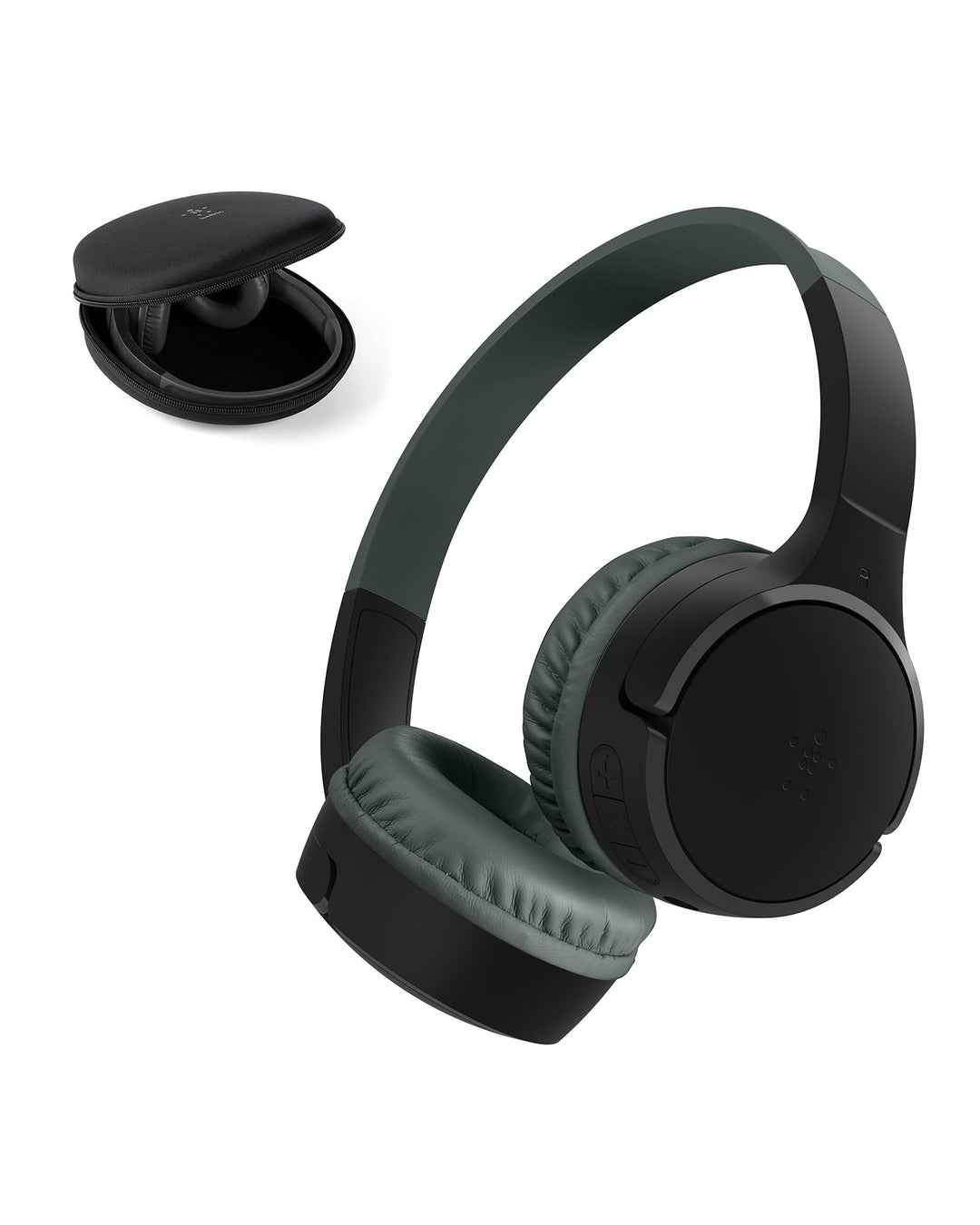 Belkin SoundForm Mini kabelloser Kinderkopfhörer mit integriertem Mikrofon und lustigen Aufklebern,