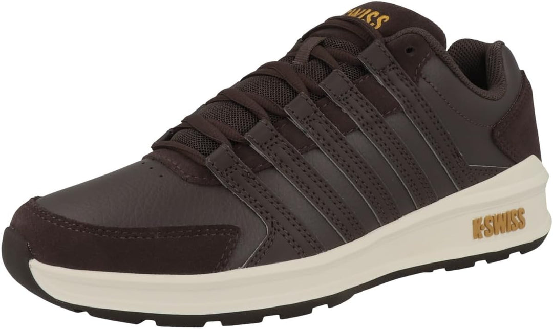 K-Swiss Herren Vista Trainer Sneaker 40 EU Java Snowwhite, 40 EU Java Snowwhite