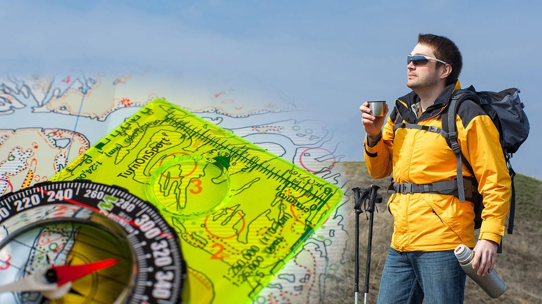 Orientierungskompass Wandern Rucksackreisen Kompass | Fortgeschrittener Pfadfinder-Kompass für Campi