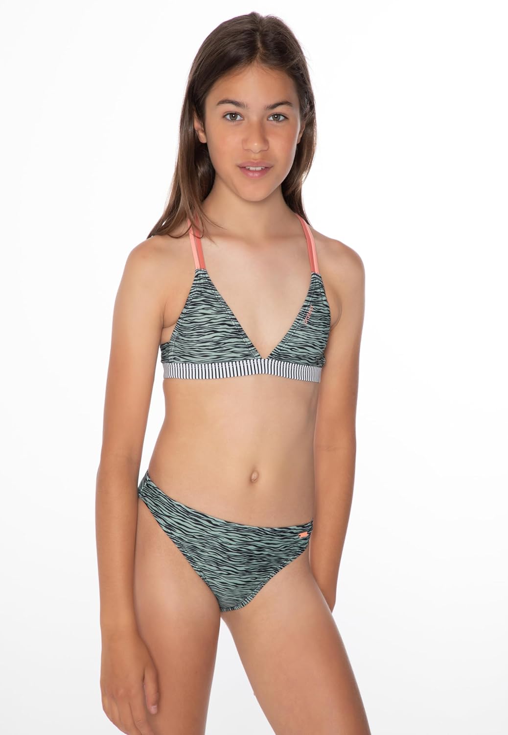 Protest Mädchen Triangel-Bikini PRTEVA JR 128 Green Baygreen, 128 Green Baygreen