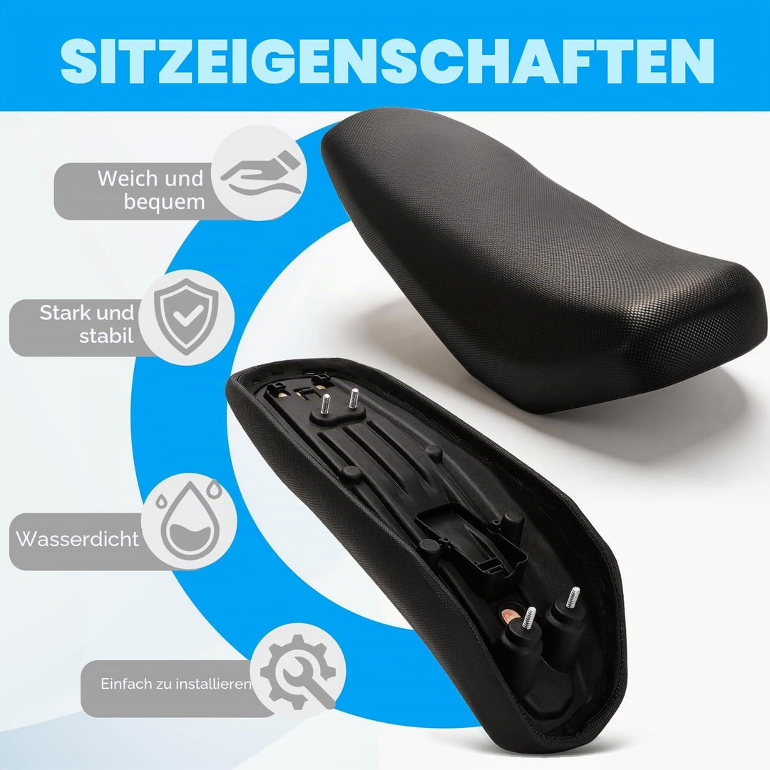 Sur Ron Sitzbezug,Motorrad Sitzbezug Dirt Bike Seat Cover Mini Fahrradsitz für Sur-Ron Light Bee Sur